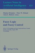 Cover: Fuzzy Logic and Fuzzy Control - Springer