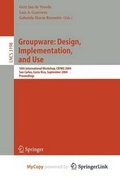 Cover: Groupware - Springer