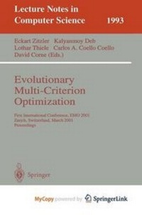Enlarge image Cover: Evolutionary Multi-Criterion Optimization - Springer