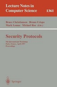 Enlarge image Cover: Security Protocols - Springer