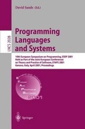Cover: Programming Languages and Systems - Springer