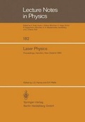 Cover: Laser Physics - Springer