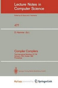Enlarge image Cover: Compiler Compilers - Springer