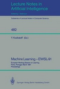 Enlarge image Cover: Machine Learning - Ewsl-91 - Springer