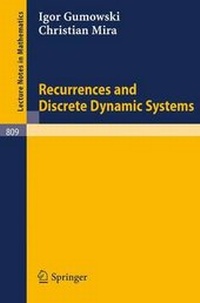 Enlarge image Cover: Recurrences and Discrete Dynamic Systems - Springer