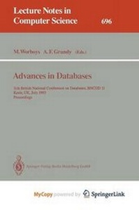 Enlarge image Cover: Advances in Databases - Springer