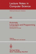 Cover: Automata, Languages and Programming - Springer