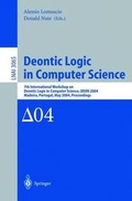 Cover: Deontic Logic in Computer Science - Springer
