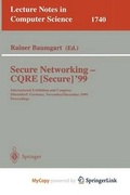 Cover: Secure Networking - Cqre (Secure) '99 - Springer