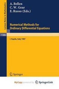 Enlarge image Cover: Numerical Methods for Ordinary Differential Equations - Springer