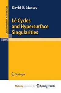 Abbildung von: Le Cycles and Hypersurface Singularities - Springer