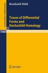Abbildung von: Traces of Differential Forms and Hochschild Homology - Springer