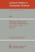 Cover: Category Theory and Computer Programming - Springer