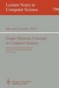 Enlarge image Cover: Graph-Theoretic Concepts in Computer Science - Springer