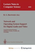 Cover: Network and Operating System Support for Digital Audio and Video - Springer