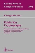 Cover: Public Key Cryptography - Springer