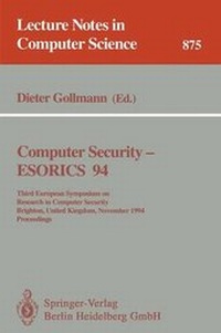 Abbildung von: Computer Security - Esorics 94 - Springer