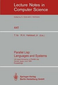 Enlarge image Cover: Parallel LISP - Springer