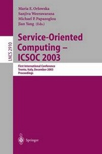 Enlarge image Cover: Service-Oriented Computing -- Icsoc 2003 - Springer