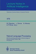 Cover: Natural Language Processing - Springer