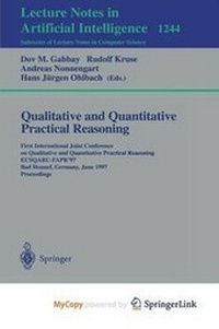 Enlarge image Cover: Qualitative and Quantitative Practical Reasoning - Springer