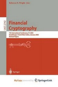 Enlarge image Cover: Financial Cryptography - Springer