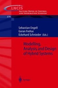 Enlarge image Cover: Modelling, Analysis and Design of Hybrid Systems - Springer