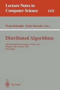 Enlarge image Cover: Distributed Algorithms - Springer