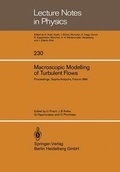 Cover: Macroscopic Modelling of Turbulent Flows - Springer