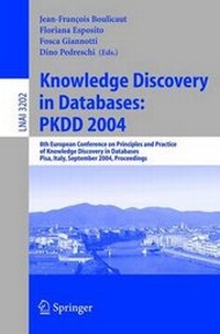 Enlarge image Cover: Knowledge Discovery in Databases - Springer