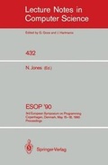 Cover: ESOP '90 - Springer
