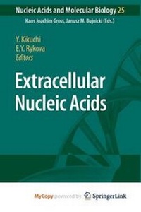 Enlarge image Cover: Extracellular Nucleic Acids - Springer