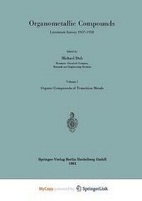 Enlarge image Cover: Compounds of Transition Metals - Springer