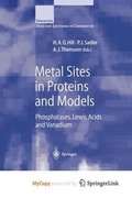 Cover: Metal Sites in Proteins and Models - Springer