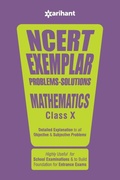 Cover: Ncert Examplar Mathmatics Class 10th - Arihant Publishers