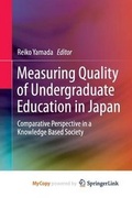 Cover: Measuring Quality of Undergraduate Education in Japan - Springer