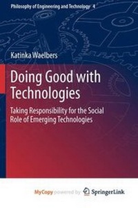 Enlarge image Cover: Doing Good with Technologies - Springer