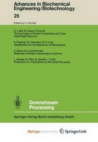 Enlarge image Cover: Downstream Processing - Springer