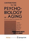 Cover: Contributions to the Psychobiology of Aging - Springer