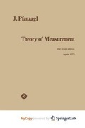 Cover: Theory of Measurement - Physica-Verlag