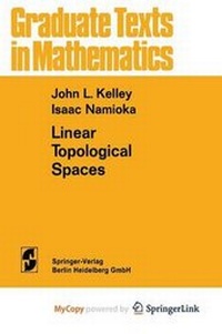 Abbildung von: Linear Topological Spaces - Springer