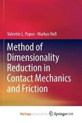 Cover: Method of Dimensionality Reduction in Contact Mechanics and Friction - Springer