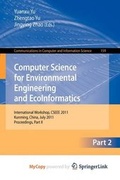 Cover: Computer Science for Environmental Engineering and Ecoinformatics - Springer