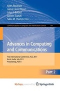 Cover: Advances in Computing and Communications, Part II - Springer