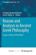 Cover: Reason and Analysis in Ancient Greek Philosophy - Springer