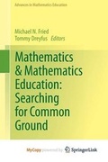 Cover: Mathematics & Mathematics Education - Springer
