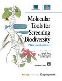 Enlarge image Cover: Molecular Tools for Screening Biodiversity - Springer