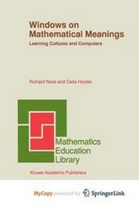 Abbildung von: Windows on Mathematical Meanings - Springer