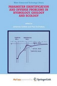 Enlarge image Cover: Parameter Identification and Inverse Problems in Hydrology, Geology and Ecology - Springer
