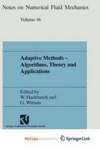 Enlarge image Cover: Adaptive Methods - Algorithms, Theory and Applications - Vieweg+teubner Verlag